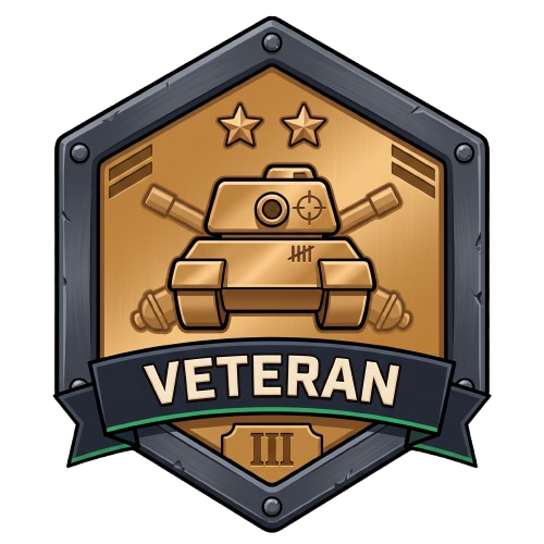 VETERAN rank badge